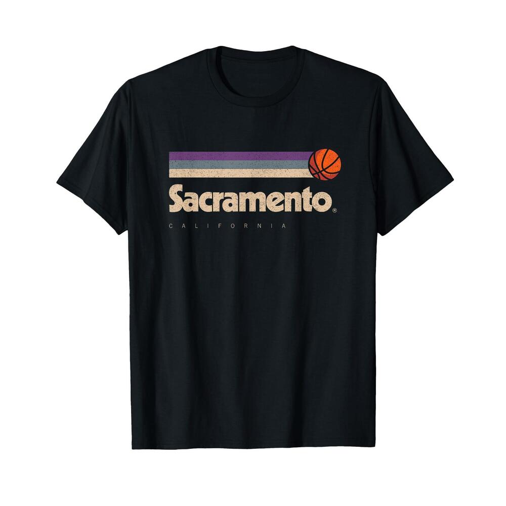 Sacramento Basketball B-Ball City California Sacramento T-Shirt